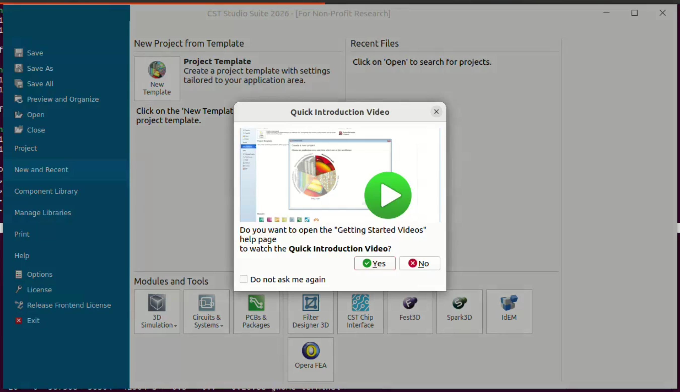 CST quick introduction video prompt